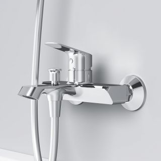 Смеситель для ванны и душа Am.Pm Func F8F10000 хром